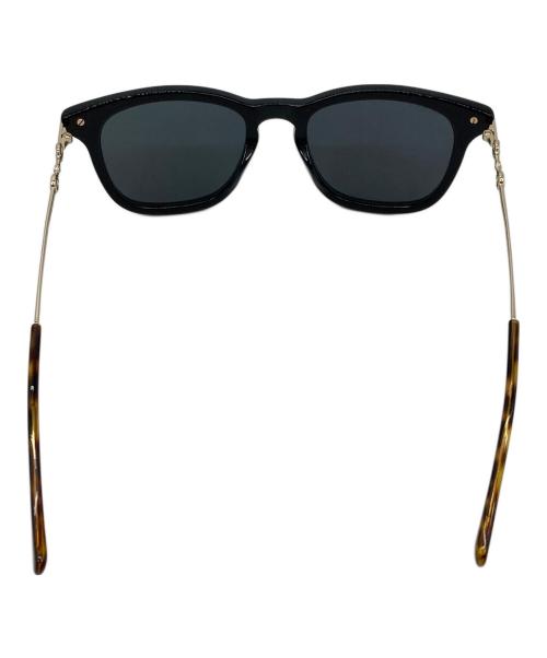 GUCCI（グッチ）GUCCI (グッチ) ウェリントンサングラス ブラック サイズ:51□20の古着・服飾アイテム