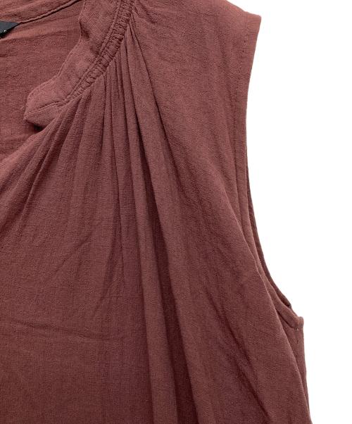 martinque（マルティニーク’）martinque (マルティニーク’) ノースリーブワンピース レッド サイズ:FREEの古着・服飾アイテム