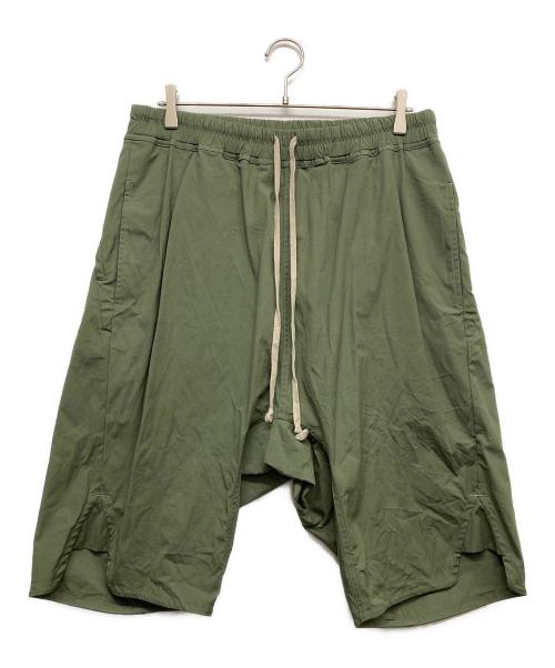 RICK OWENS（リックオウエンス）RICK OWENS (リックオウエンス) BASKET SWINGERS SHORTS MOSSグリーン サイズ:42の古着・服飾アイテム