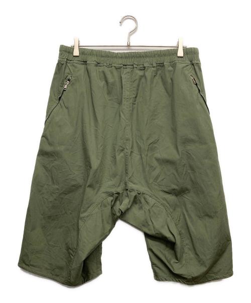 RICK OWENS（リックオウエンス）RICK OWENS (リックオウエンス) BASKET SWINGERS SHORTS MOSSグリーン サイズ:42の古着・服飾アイテム