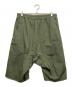 RICK OWENS (リックオウエンス) BASKET SWINGERS SHORTS MOSSグリーン サイズ:42：30000円