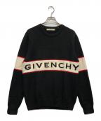GIVENCHYジバンシィ）の古着「Band Heavy Sweater」｜ブラック