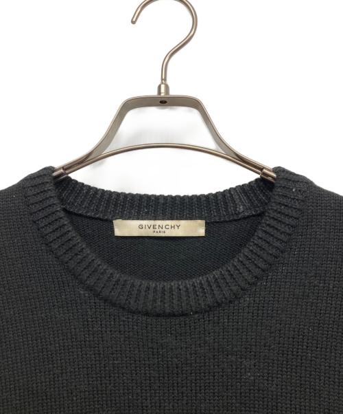 GIVENCHY（ジバンシィ）GIVENCHY (ジバンシィ) Band Heavy Sweater ブラック サイズ:Mの古着・服飾アイテム