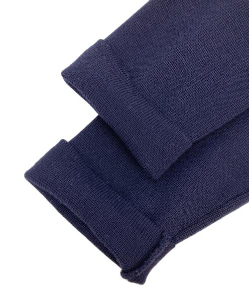 LARDINI（ラルディーニ）LARDINI (ラルディーニ) ニットテーラードジャケット ネイビー サイズ:Mの古着・服飾アイテム