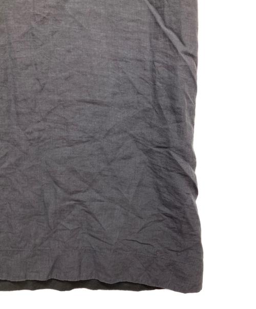 MARGARET HOWELL（マーガレットハウエル）MARGARET HOWELL (マーガレットハウエル) リネン半袖ワンピース ブラック サイズ:Fの古着・服飾アイテム