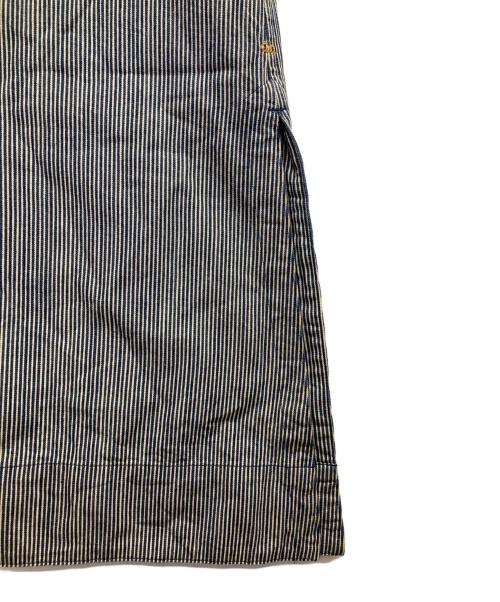 45rpm（45アールピーエム）45rpm (45アールピーエム) インディゴストライプワンピース グレー サイズ:3の古着・服飾アイテム