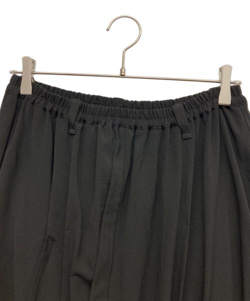 MOYURU（モユル）MOYURU (モユル) 変形プリーツスカート ブラック サイズ:40の古着・服飾アイテム