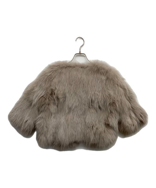 VOLATA（ボラータ）VOLATA (ボラータ) フォックスファージャケット グレー サイズ:38の古着・服飾アイテム