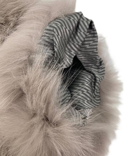 VOLATA（ボラータ）VOLATA (ボラータ) フォックスファージャケット グレー サイズ:38の古着・服飾アイテム