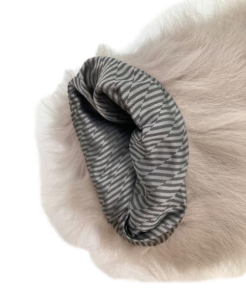 VOLATA（ボラータ）VOLATA (ボラータ) フォックスファージャケット グレー サイズ:38の古着・服飾アイテム