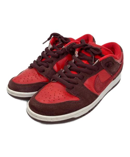 NIKE SB（ナイキエスビー）NIKE SB (ナイキエスビー) DUNK LOW PRO レッド サイズ:26.5の古着・服飾アイテム