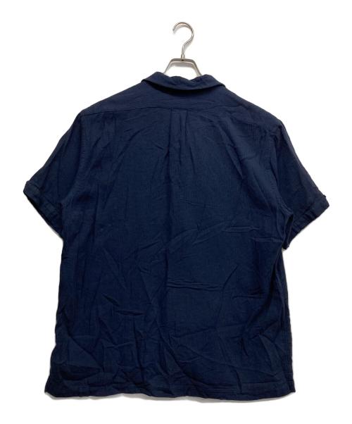 BROOKS BROTHERS（ブルックスブラザーズ）BROOKS BROTHERS (ブルックスブラザーズ) コットンオープンカラーシャツ ネイビー サイズ:Lの古着・服飾アイテム
