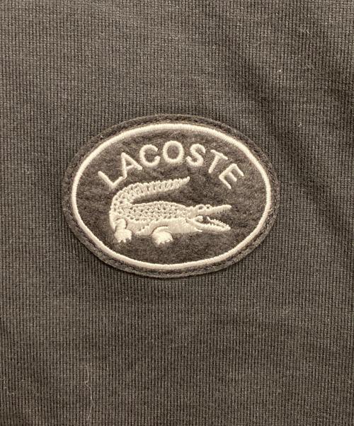 LACOSTE（ラコステ）LACOSTE (ラコステ) ロゴ半袖カットソー ブラック サイズ:Lの古着・服飾アイテム