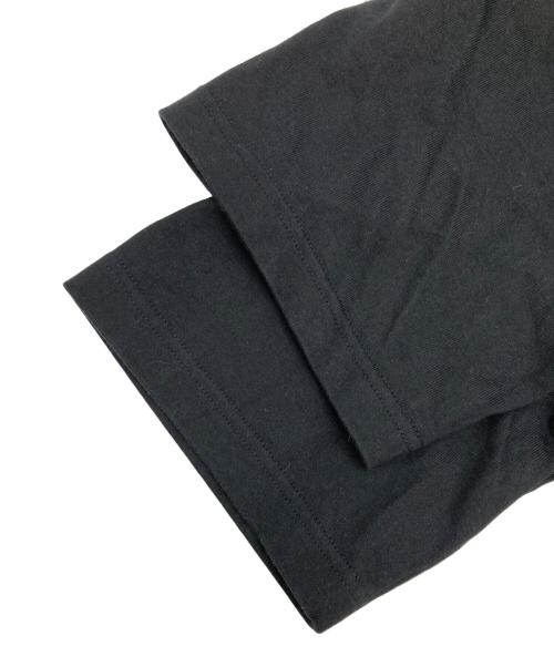 LACOSTE（ラコステ）LACOSTE (ラコステ) ロゴ半袖カットソー ブラック サイズ:Lの古着・服飾アイテム