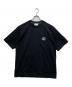LACOSTE（ラコステ）の古着「ロゴ半袖カットソー」｜ブラック