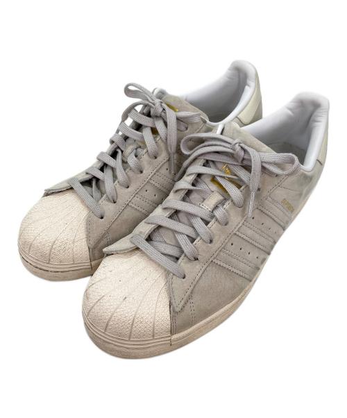 adidas（アディダス）adidas (アディダス) EDIFICE (エディフィス) 別注SUPERSTAR ローカットスニーカー ベージュ サイズ:29.0の古着・服飾アイテム