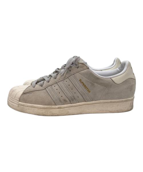 adidas（アディダス）adidas (アディダス) EDIFICE (エディフィス) 別注SUPERSTAR ローカットスニーカー ベージュ サイズ:29.0の古着・服飾アイテム