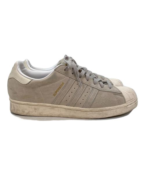 adidas（アディダス）adidas (アディダス) EDIFICE (エディフィス) 別注SUPERSTAR ローカットスニーカー ベージュ サイズ:29.0の古着・服飾アイテム