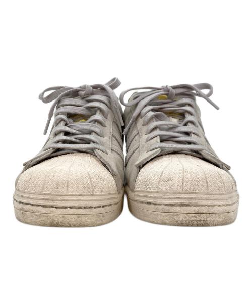 adidas（アディダス）adidas (アディダス) EDIFICE (エディフィス) 別注SUPERSTAR ローカットスニーカー ベージュ サイズ:29.0の古着・服飾アイテム