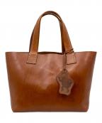 genten×ku:nelゲンテン×）の古着「アマーノハンドバッグ」｜ブラウン