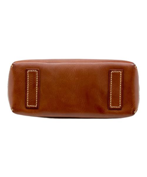 genten（ゲンテン）genten (ゲンテン) ku:nel アマーノハンドバッグ ブラウンの古着・服飾アイテム