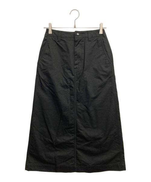 Snow peak（スノーピーク）snow peak (スノーピーク) ロングスカート ブラック サイズ:2の古着・服飾アイテム