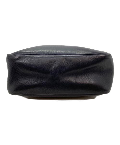 Studio La Cause（スタジオラコーズ）studio la cause (スタジオラコーズ) 2WAYレザーショルダーバッグ ブラックの古着・服飾アイテム