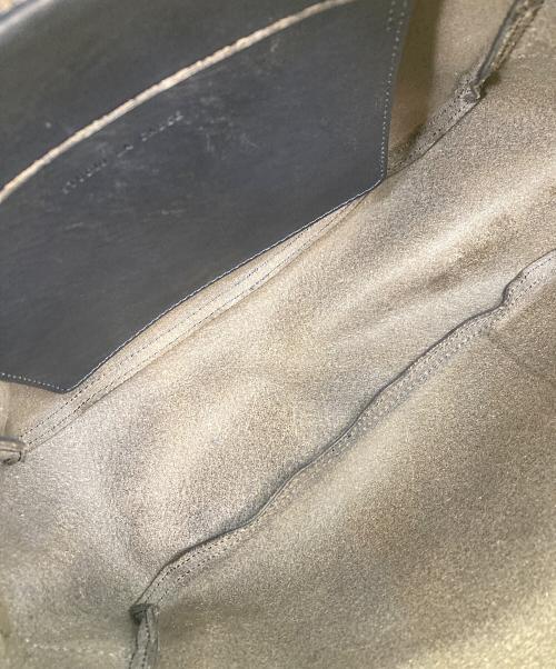 Studio La Cause（スタジオラコーズ）studio la cause (スタジオラコーズ) 2WAYレザーショルダーバッグ ブラックの古着・服飾アイテム