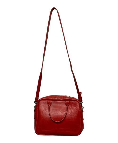 Studio La Cause（スタジオラコーズ）studio la cause (スタジオラコーズ) 2WAYショルダーバッグ レッドの古着・服飾アイテム