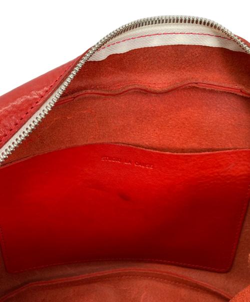 Studio La Cause（スタジオラコーズ）studio la cause (スタジオラコーズ) 2WAYショルダーバッグ レッドの古着・服飾アイテム