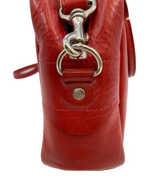 Studio La Cause（スタジオラコーズ）studio la cause (スタジオラコーズ) 2WAYショルダーバッグ レッドの古着・服飾アイテム