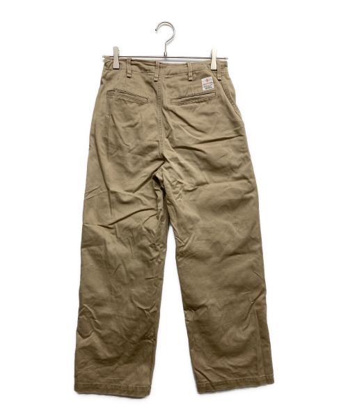DRESSTERIOR（ドレステリア）DRESSTERIOR (ドレステリア) ヴィンテージワイドチノパンツ ベージュ サイズ:34の古着・服飾アイテム