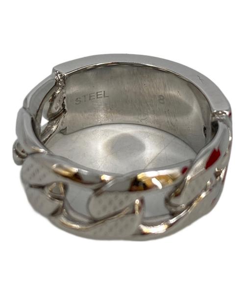 DIESEL（ディーゼル）DIESEL (ディーゼル) リング シルバー サイズ:16号の古着・服飾アイテム