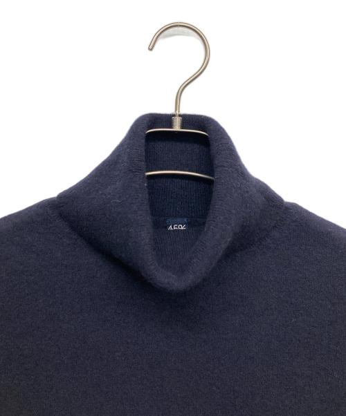 45R（フォーティファイブ・アール）45R (フォーティファイブ・アール) タートルネックニット ネイビー サイズ:2の古着・服飾アイテム