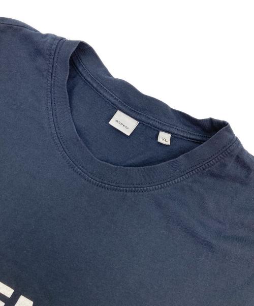 ASPESI（アスペジ）ASPESI (アスペジ) プリントカットソー ネイビー サイズ:XLの古着・服飾アイテム