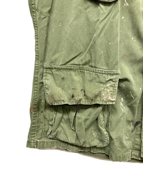 US ARMY（ユーエスアーミー）US ARMY (ユーエスアーミー) 60s 3rd ジャングルファティーグジャケット グリーン サイズ:MEDIUM-SHORTの古着・服飾アイテム
