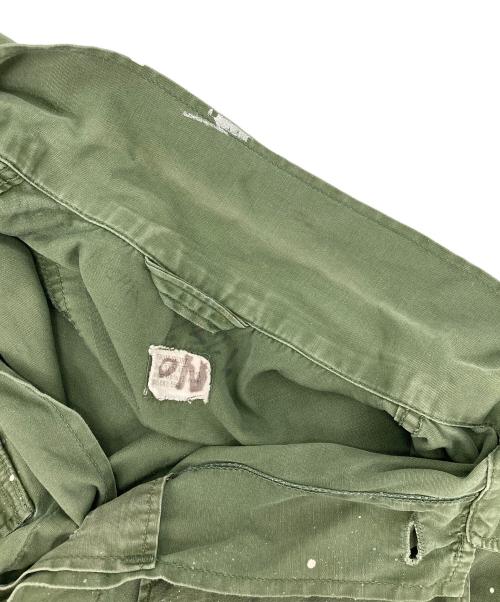 US ARMY（ユーエスアーミー）US ARMY (ユーエスアーミー) 60s 3rd ジャングルファティーグジャケット グリーン サイズ:MEDIUM-SHORTの古着・服飾アイテム