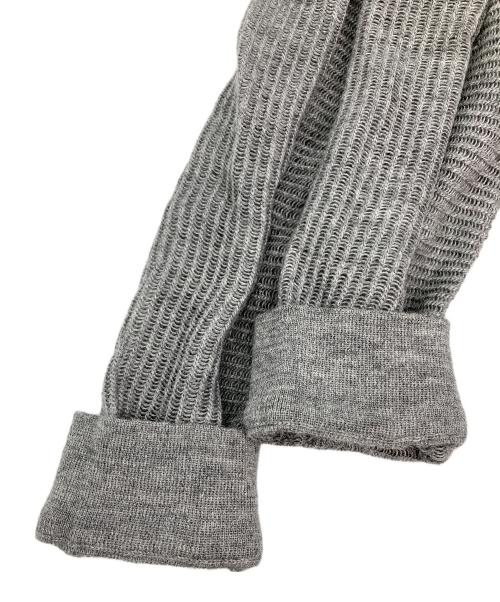 ACRONYM（アクロニウム）ACRONYM (アクロニウム) Cashllama Silk Mesh Crewneck Sweatshirt グレー サイズ:Sの古着・服飾アイテム