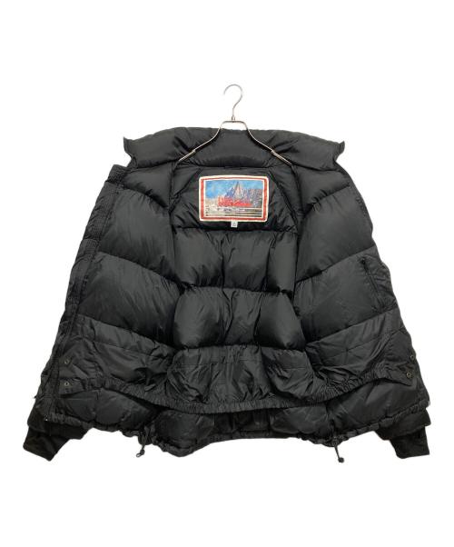 FIRST DOWN（ファーストダウン）FIRST DOWN (ファーストダウン) ダウンジャケット ブラック サイズ:Mの古着・服飾アイテム