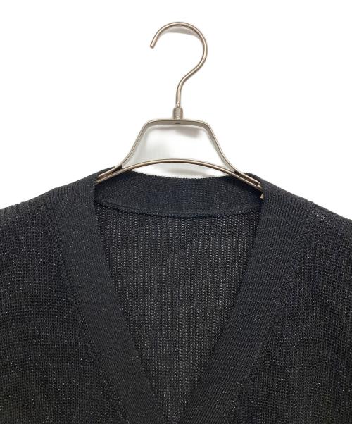 GRACE CLASS（グレースクラス）GRACE CLASS (グレースクラス) ラメニットカーディガン ブラック サイズ:36の古着・服飾アイテム