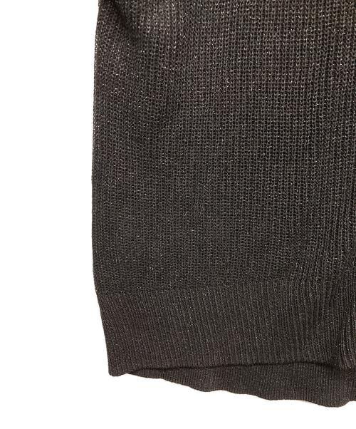 GRACE CLASS（グレースクラス）GRACE CLASS (グレースクラス) ラメニットカーディガン ブラック サイズ:36の古着・服飾アイテム