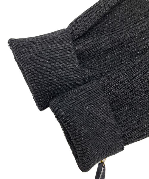 GRACE CLASS（グレースクラス）GRACE CLASS (グレースクラス) ラメニットカーディガン ブラック サイズ:36の古着・服飾アイテム