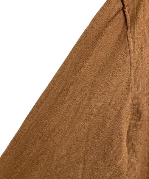 VINTAGE（ヴィンテージ）VINTAGE (ヴィンテージ) ブルガリア軍パジャマシャツ ブラウン サイズ:無しの古着・服飾アイテム