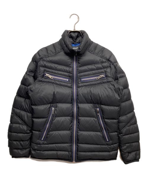 DIESEL（ディーゼル）DIESEL (ディーゼル) 中綿ジャケット ブラック サイズ:Ｓの古着・服飾アイテム