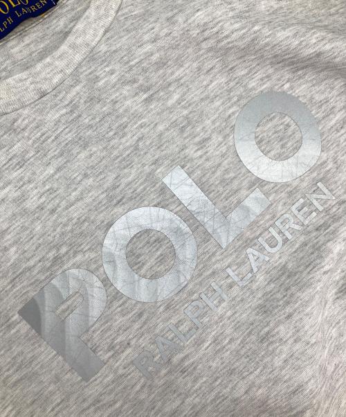 POLO RALPH LAUREN（ポロ・ラルフローレン）POLO RALPH LAUREN (ポロ・ラルフローレン) ロゴスウェット グレー サイズ:Mの古着・服飾アイテム