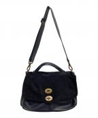 zanellatoザネラート）の古着「2WAYショルダーバッグ」｜ネイビー