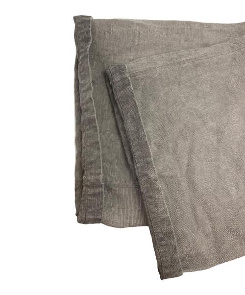 natsuno hiraiwa（ナツノヒライワ）natsuno hiraiwa (ナツノヒライワ) リネンワイドパンツ ベージュ サイズ:Mの古着・服飾アイテム
