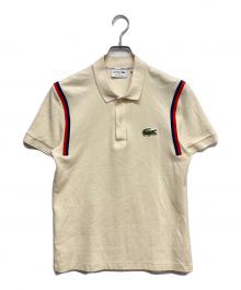 LACOSTE（ラコステ）の古着「ポロシャツ」｜ベージュ