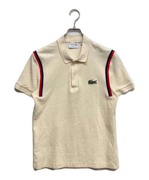 LACOSTE（ラコステ）LACOSTE (ラコステ) ポロシャツ ベージュ サイズ:Sの古着・服飾アイテム