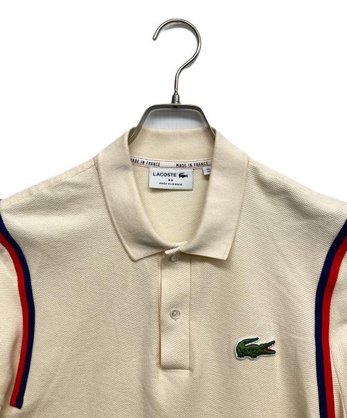 LACOSTE（ラコステ）LACOSTE (ラコステ) ポロシャツ ベージュ サイズ:Sの古着・服飾アイテム